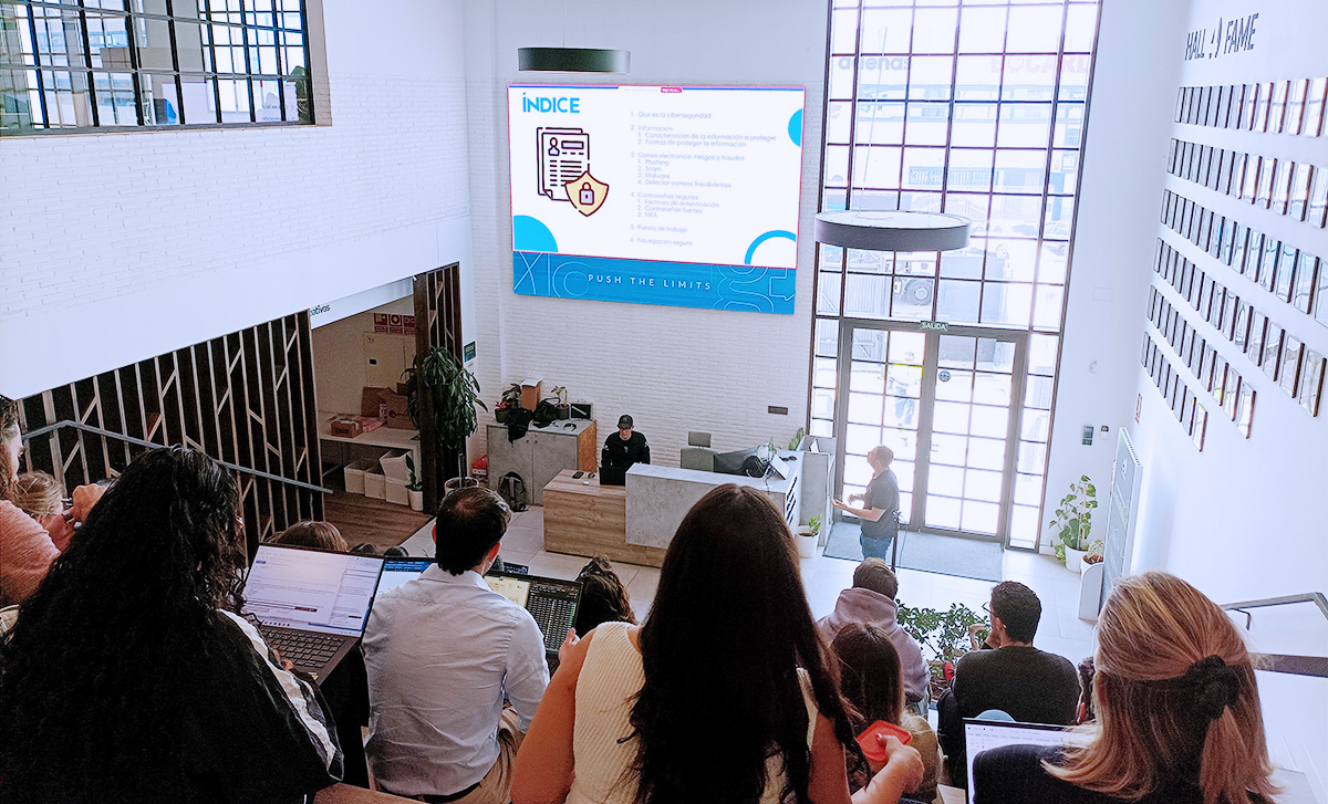 Ciberseguridad impartida por VSistemas