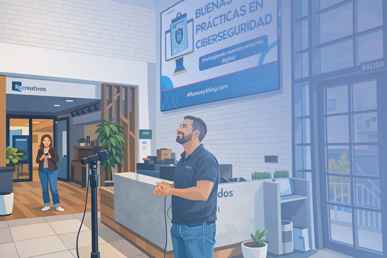 Formación de Ciberseguridad impartida por VSistemas a 4ForEverything