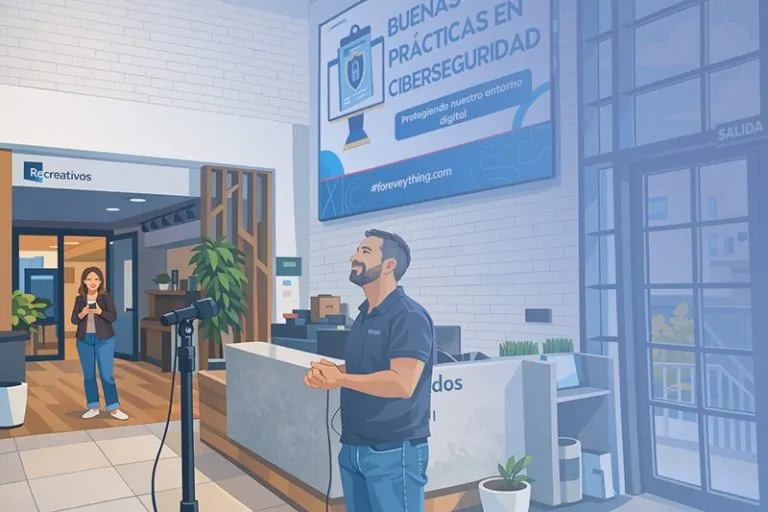 Formación de Ciberseguridad impartida por VSistemas a 4ForEverything